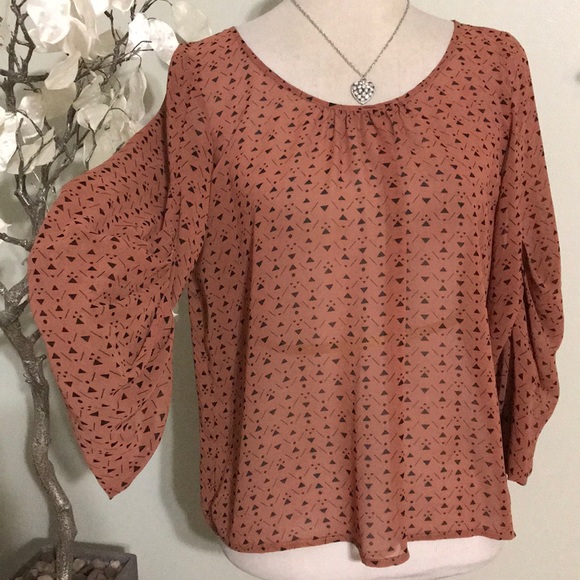 Ya Los Angeles Tops - YA SHEER BLOUSE